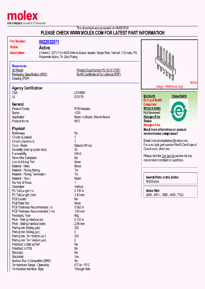 0022032071_1371791.PDF Datasheet