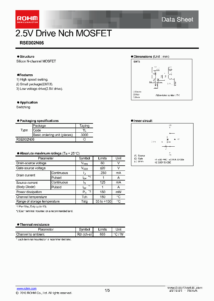 RSE002N06_1065462.PDF Datasheet