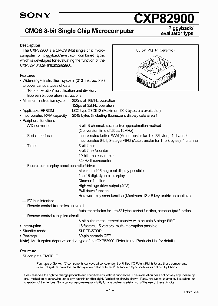 CXP82900_1400495.PDF Datasheet