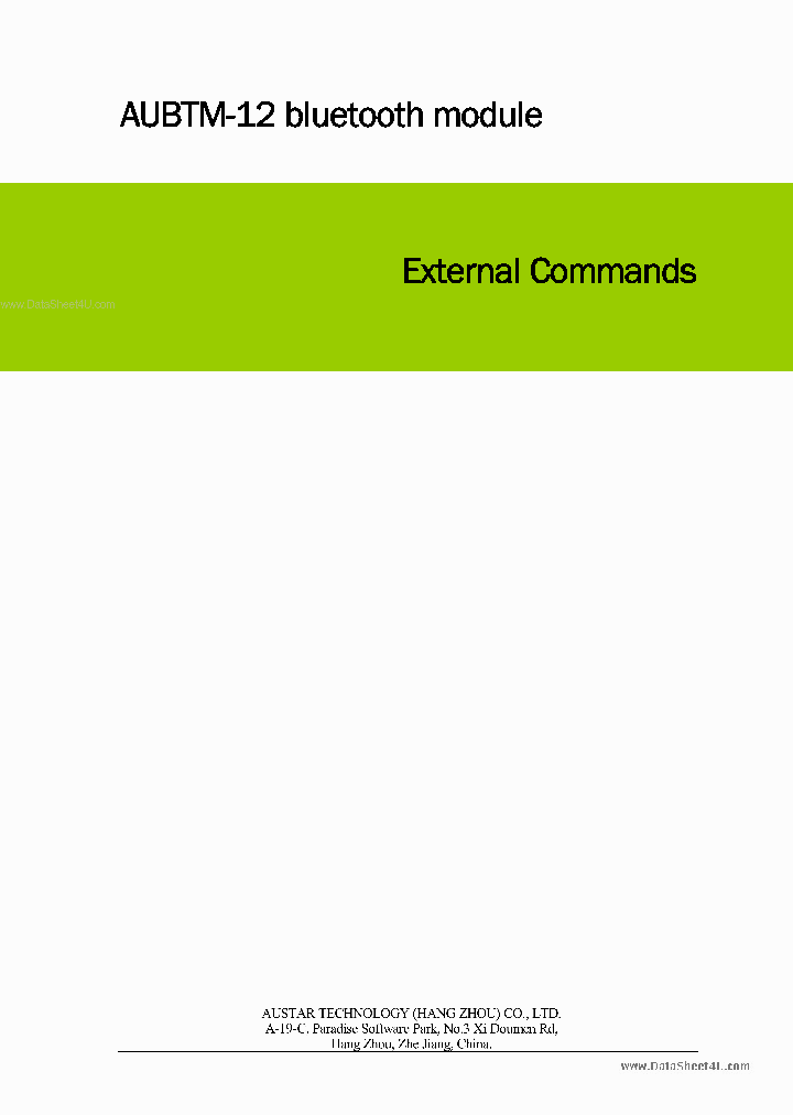 AUBTM-12_1095001.PDF Datasheet