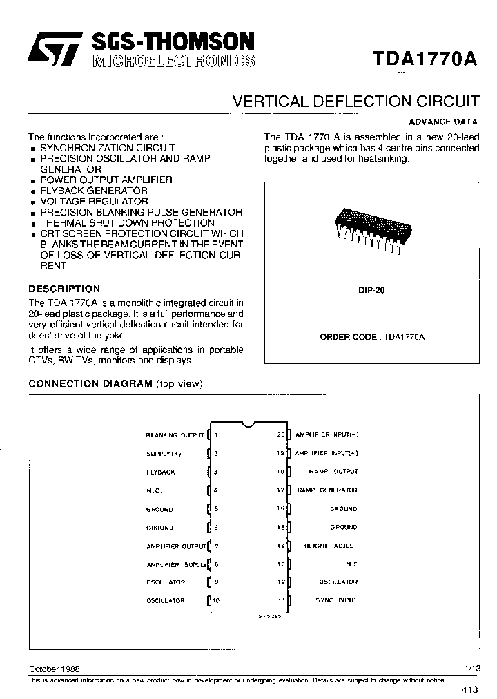 TDA1770A_1198789.PDF Datasheet