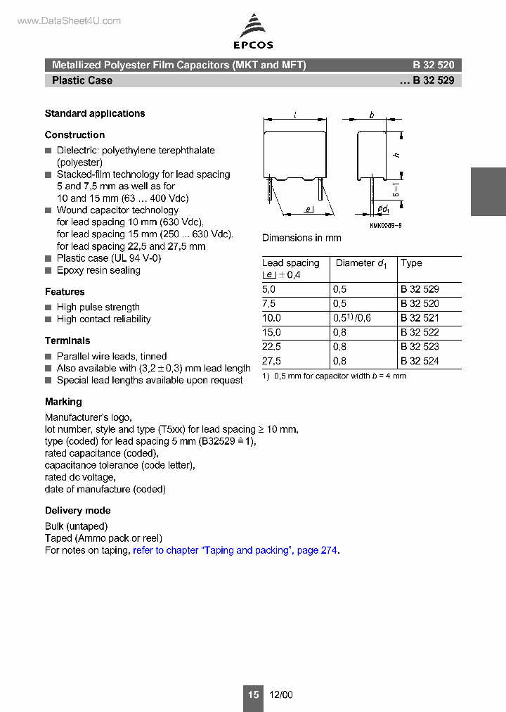 B32529_1218474.PDF Datasheet