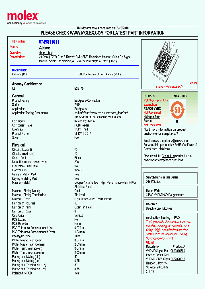 74981-1011_1380496.PDF Datasheet