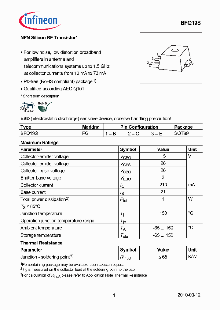 BFQ19S10_1385843.PDF Datasheet