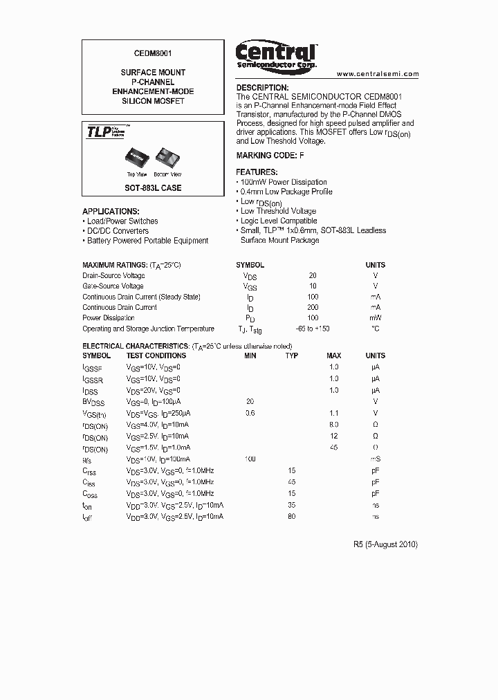 CEDM8001_1383485.PDF Datasheet