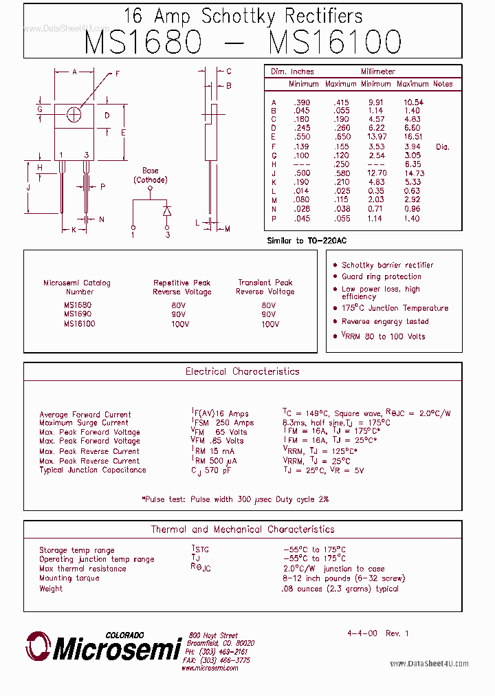 MS16100_1240201.PDF Datasheet