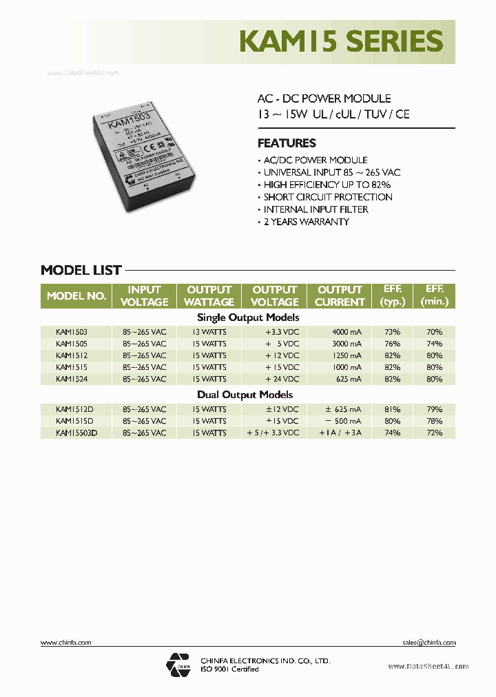 KAM15_1245644.PDF Datasheet