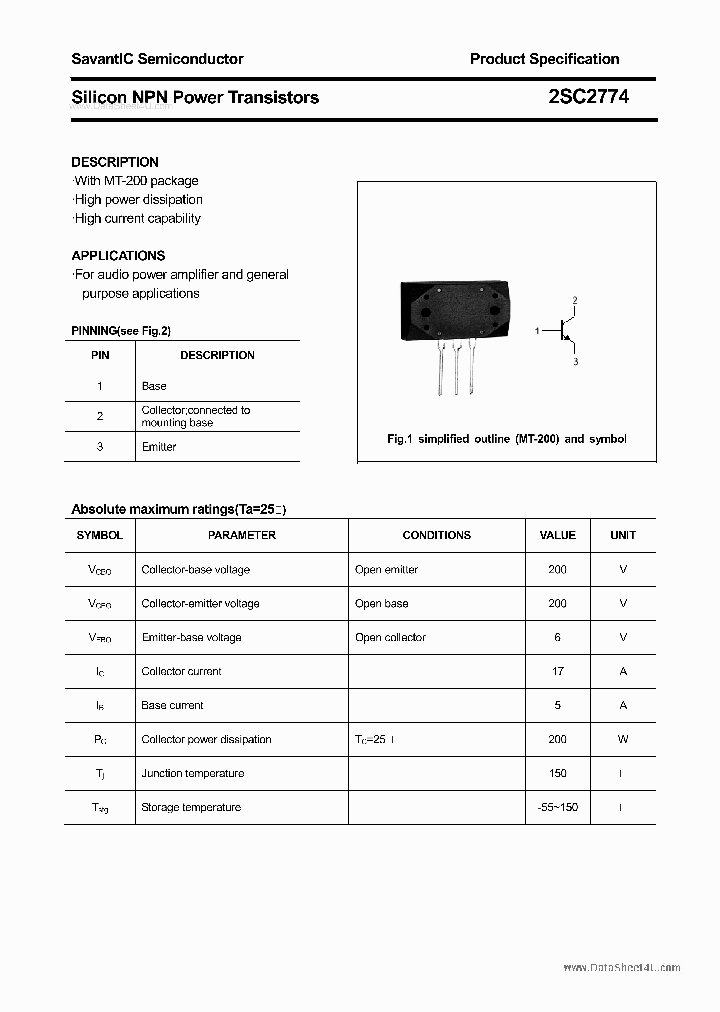 2SC2774_1237699.PDF Datasheet