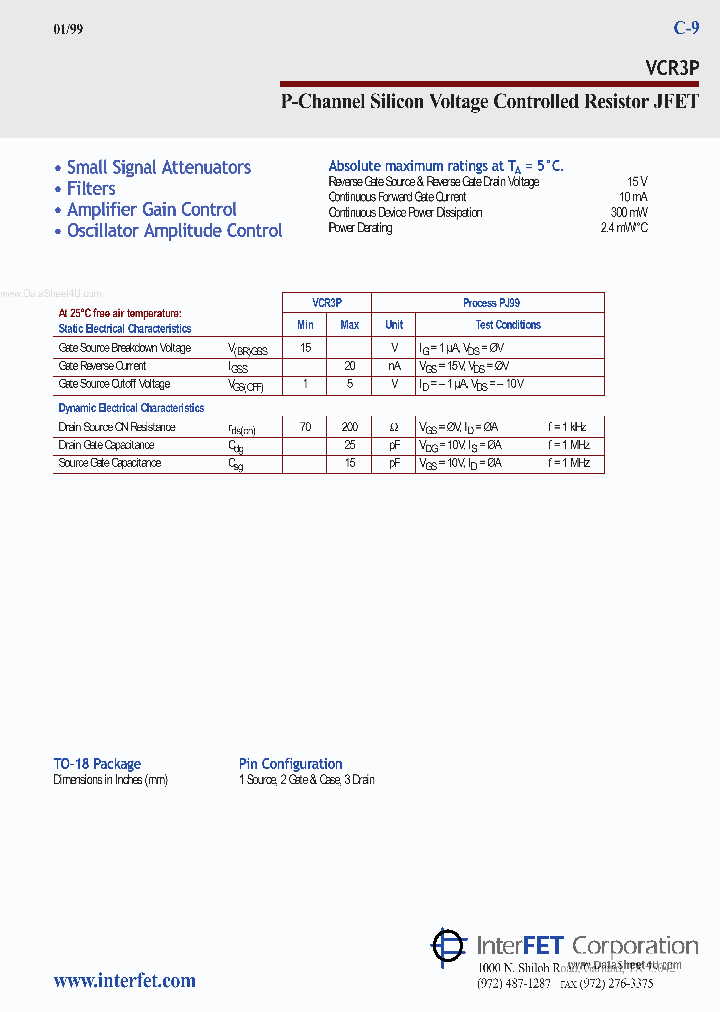 VCR3P_1262386.PDF Datasheet