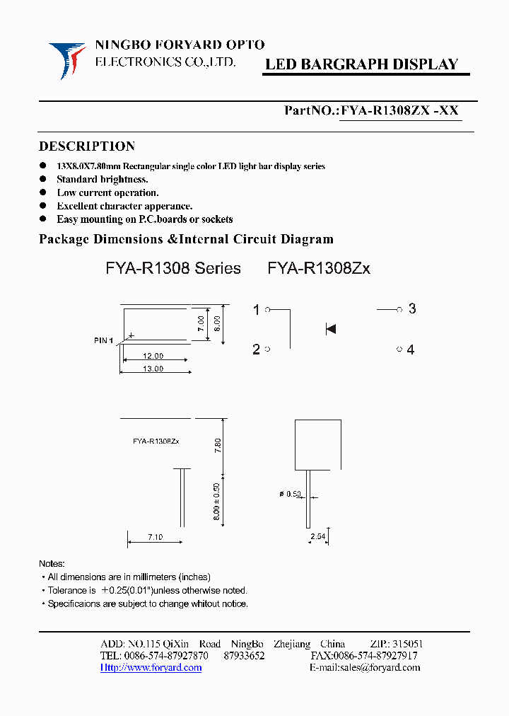 FYA-R1308ZX-0_1420619.PDF Datasheet