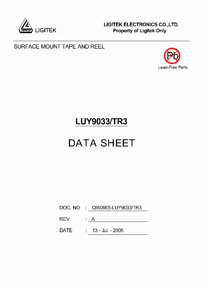 LUY9033-TR3_1420201.PDF Datasheet