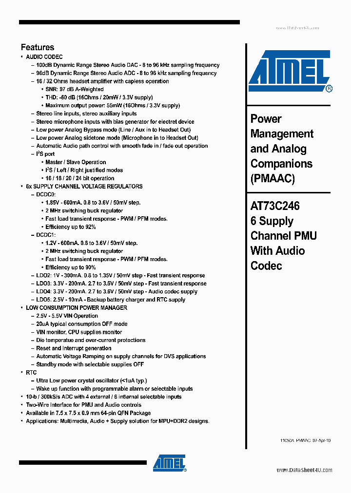 AT73C246_1395018.PDF Datasheet