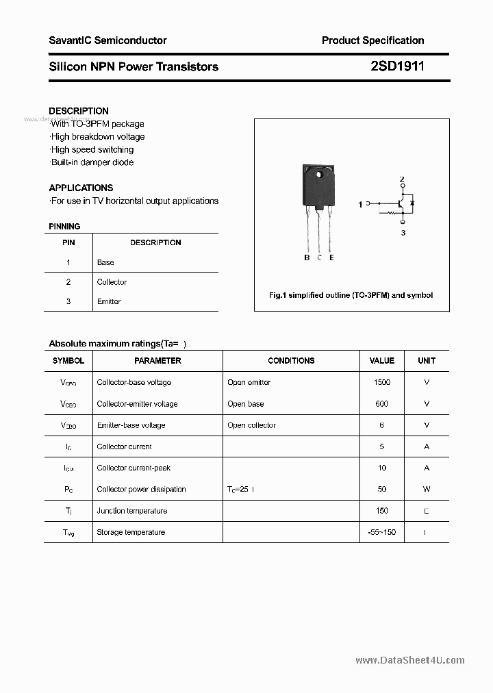 2SD1911_1381827.PDF Datasheet