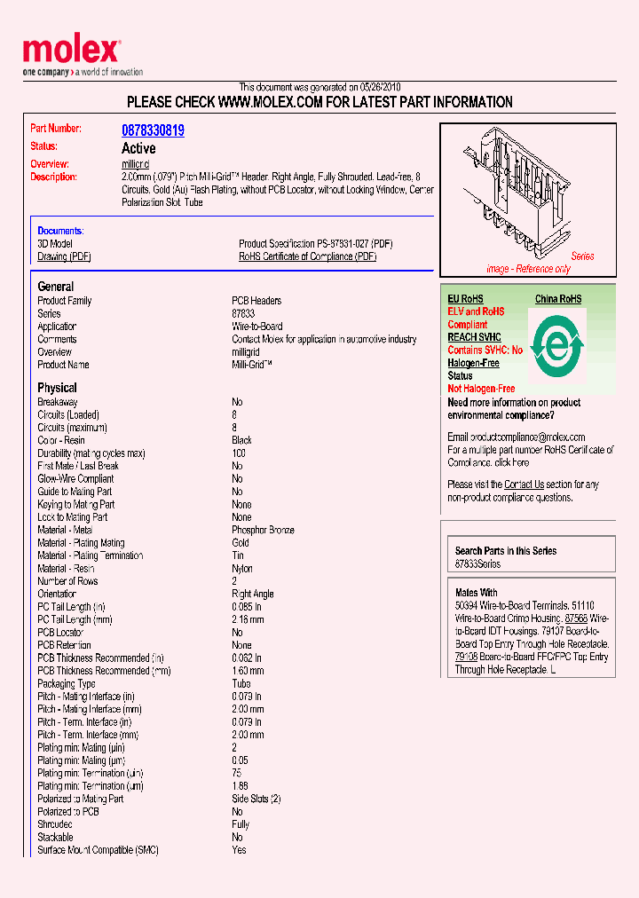 87833-0819_1453378.PDF Datasheet