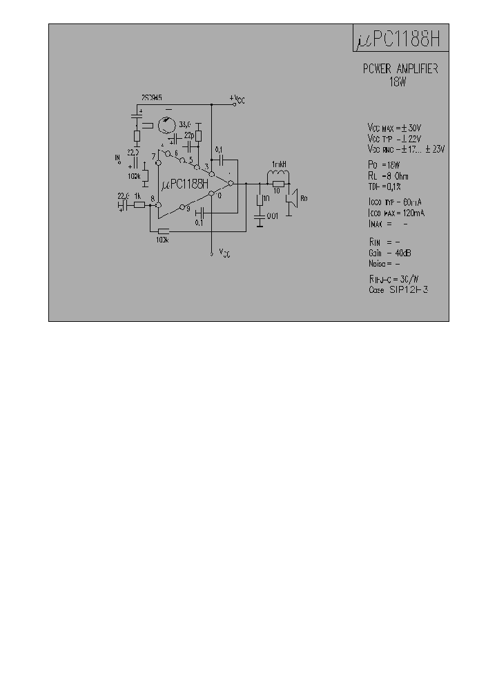 UPC1188_1400722.PDF Datasheet