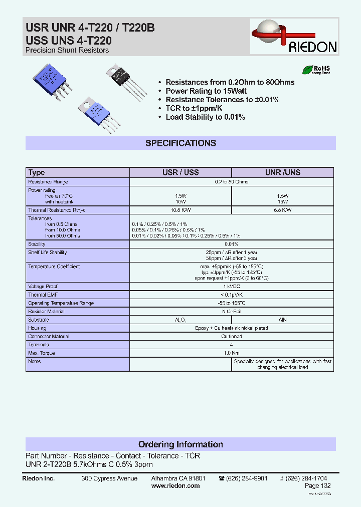 UNR4-T220_1482456.PDF Datasheet