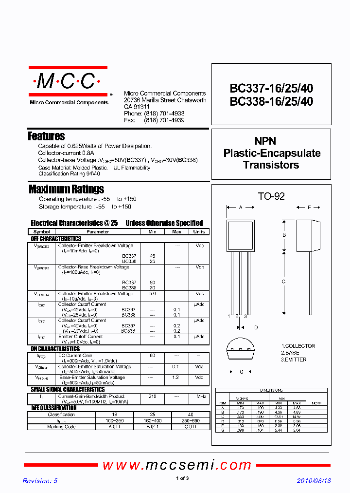 BC337-25-AP_841849.PDF Datasheet