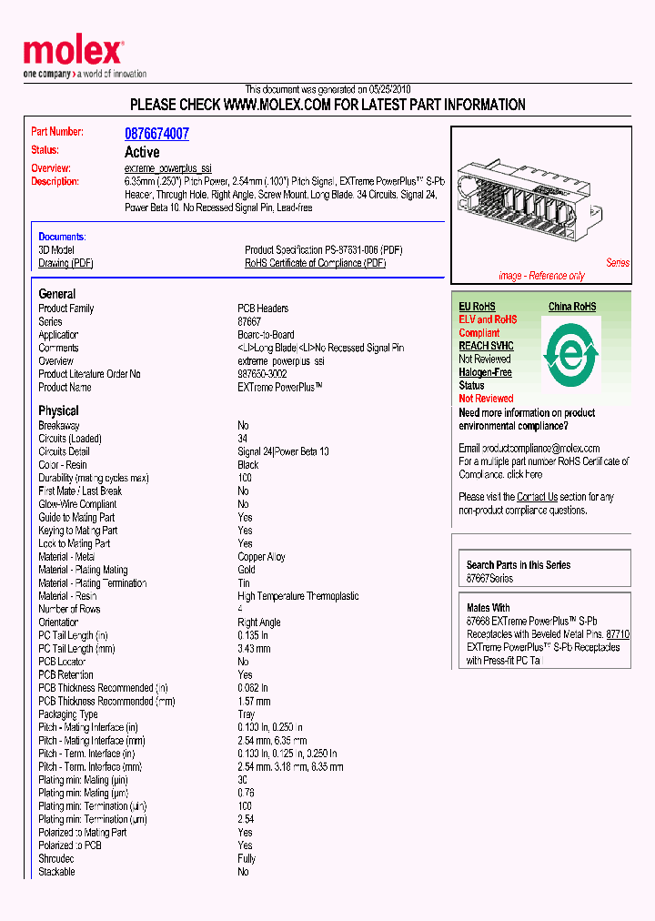 87667-4007_1504675.PDF Datasheet