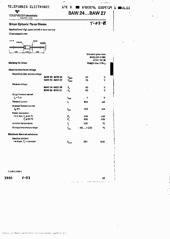 BAW25_851349.PDF Datasheet