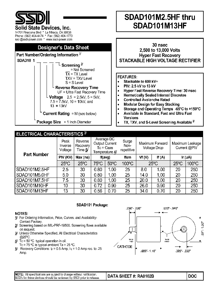 SDAD101M75HF_1507774.PDF Datasheet