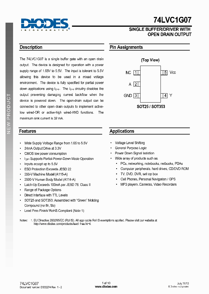 74LVC1G07_1509708.PDF Datasheet