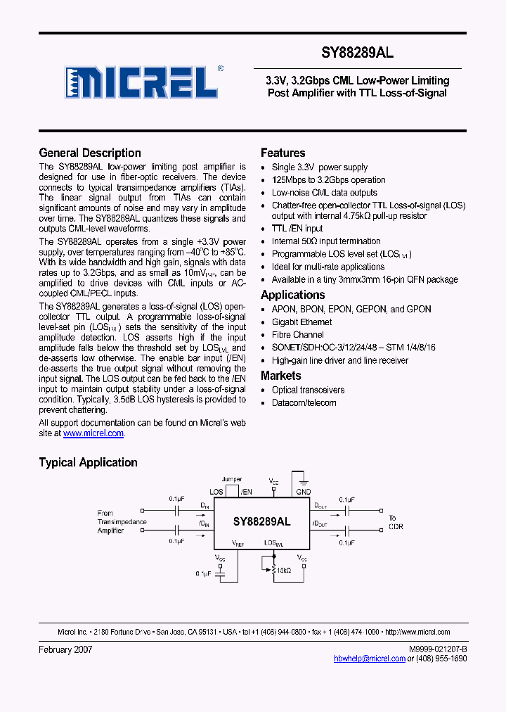 SY88289AL11_1512457.PDF Datasheet