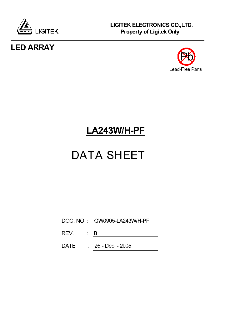 LA243W-H-PF_1519869.PDF Datasheet