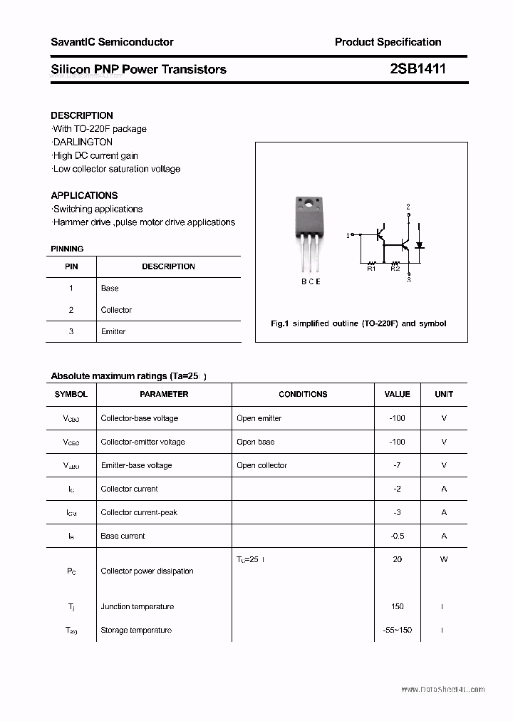 2SB1411_1544911.PDF Datasheet