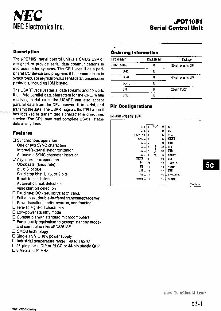 D71051C_1554564.PDF Datasheet