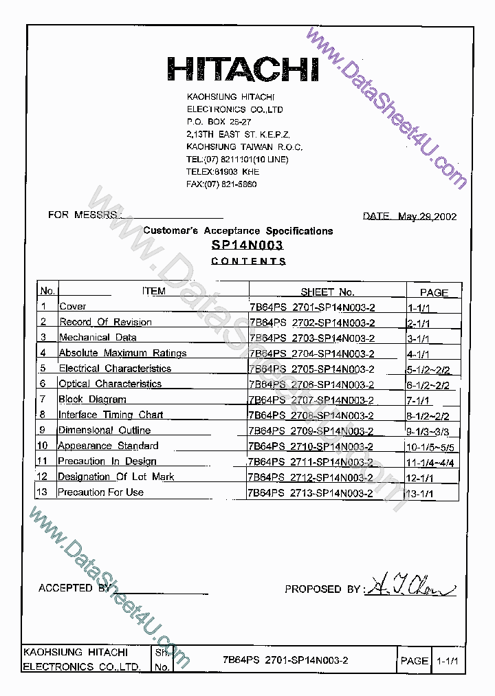 SP14N003_1560870.PDF Datasheet