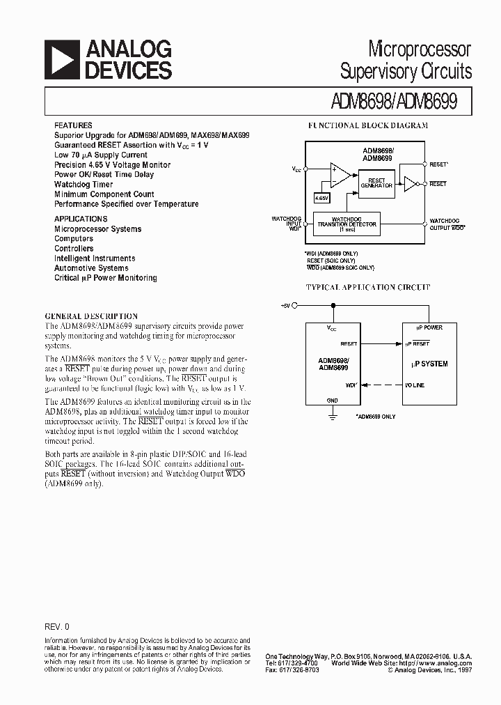ADM8698_874395.PDF Datasheet