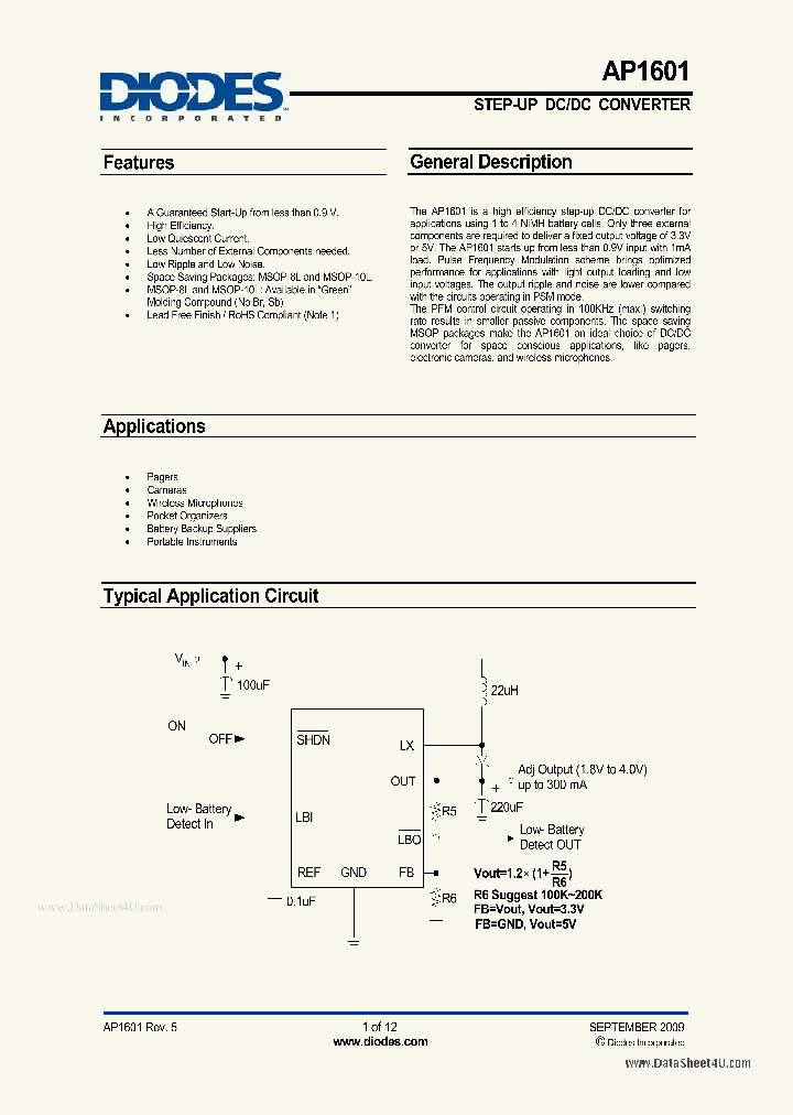 AP1601_1570896.PDF Datasheet