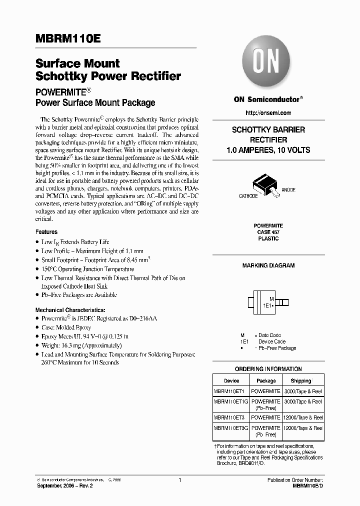 MBRM110ET3G_1572192.PDF Datasheet