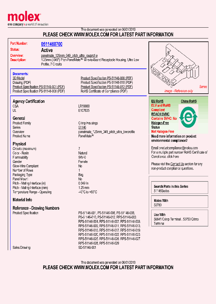 0511460700_1591594.PDF Datasheet