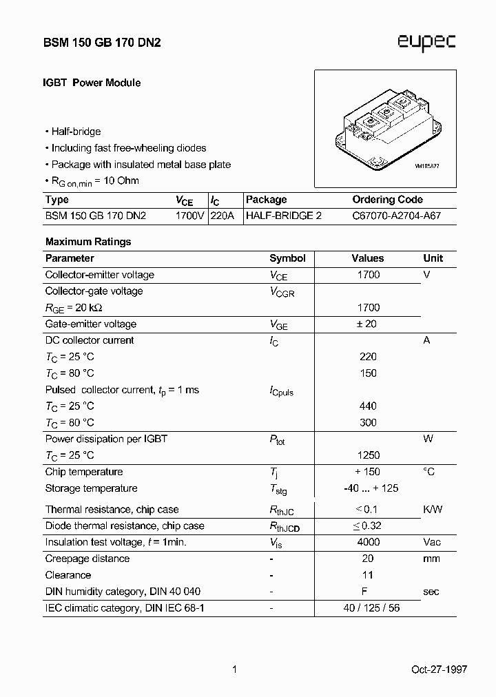 BSM150GB170DN2_1599304.PDF Datasheet