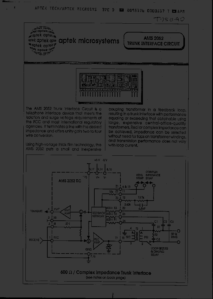 AMS2052_989588.PDF Datasheet