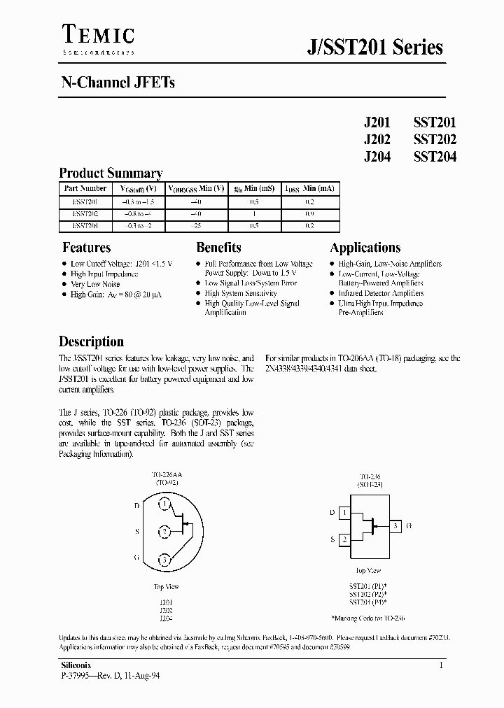 SST201-T1_993397.PDF Datasheet