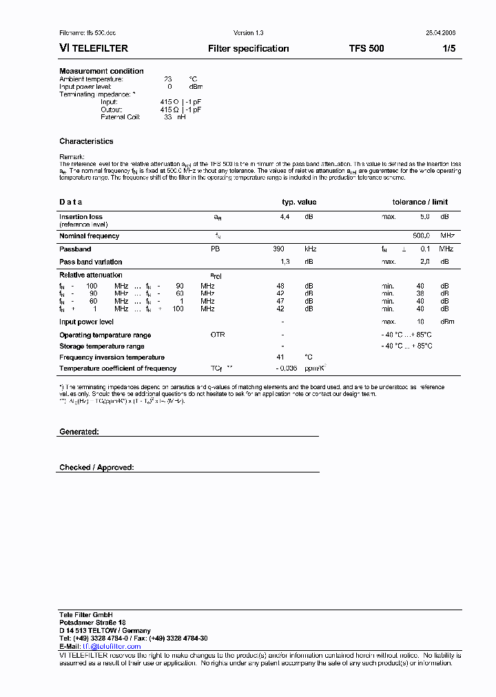 TFS500_1617110.PDF Datasheet