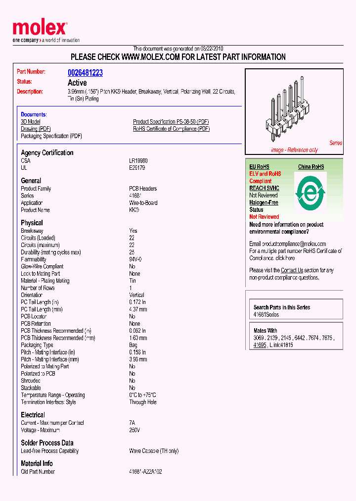 41681-A22A102_1624390.PDF Datasheet