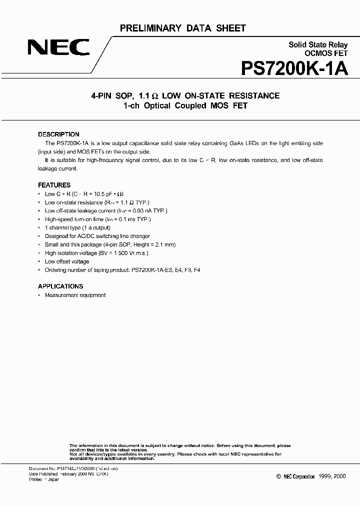 PS7200K-1A_1032908.PDF Datasheet
