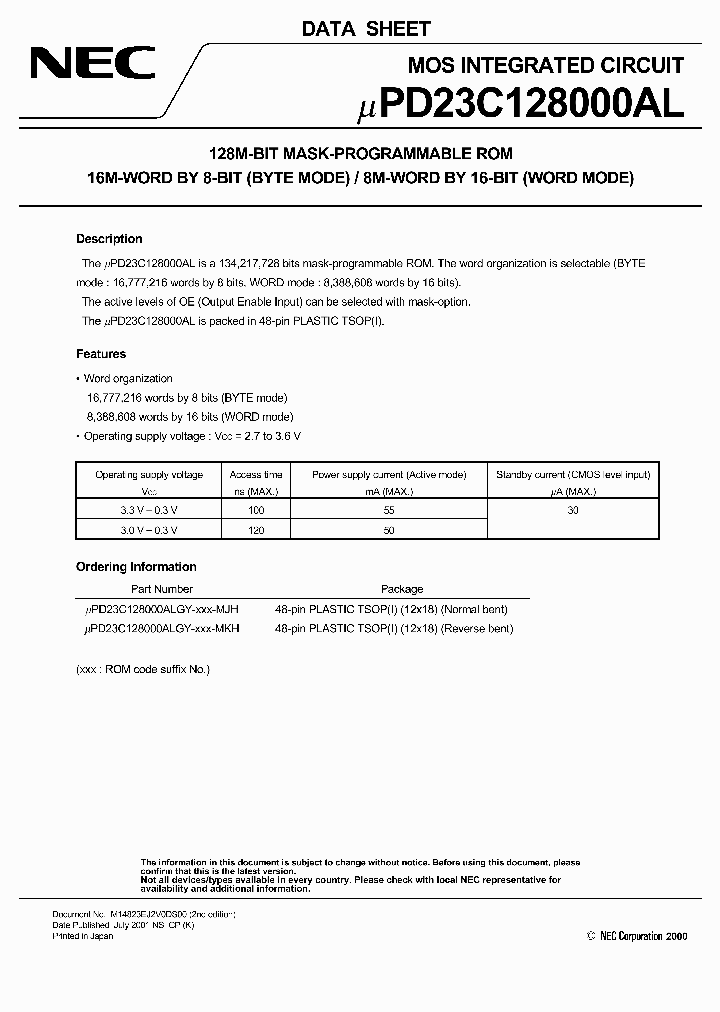 UPD23C128000ALGY-XXX-M_1053368.PDF Datasheet