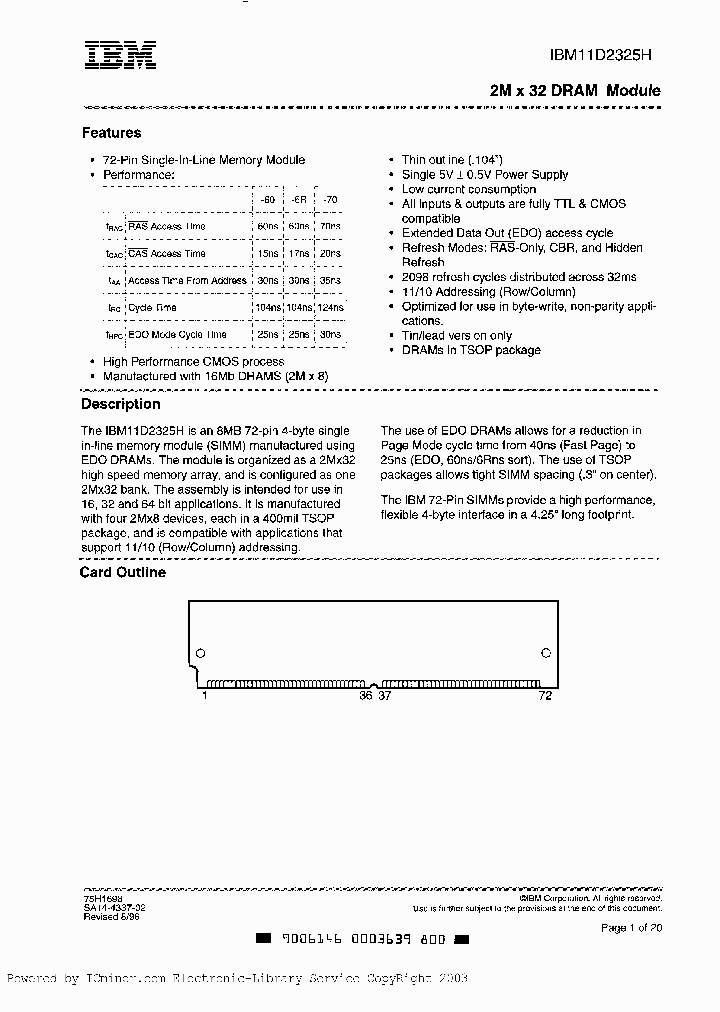 IBM11D2325H-6RT_1055745.PDF Datasheet