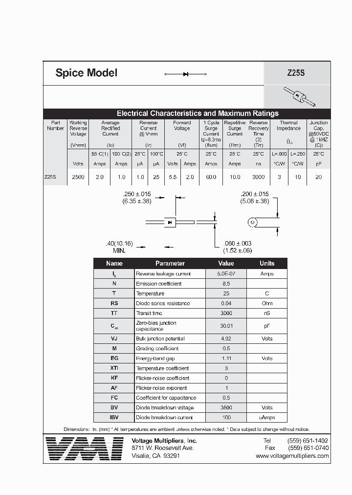 Z25S_1076720.PDF Datasheet