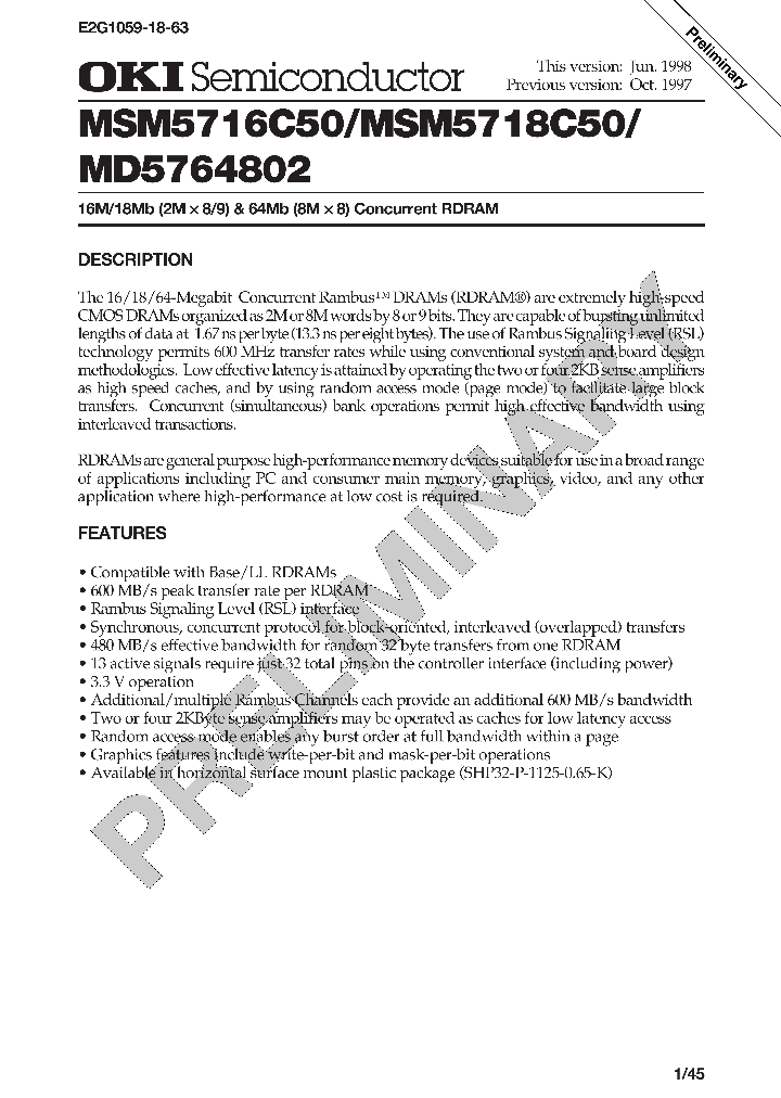 MSM5716C50_1076482.PDF Datasheet
