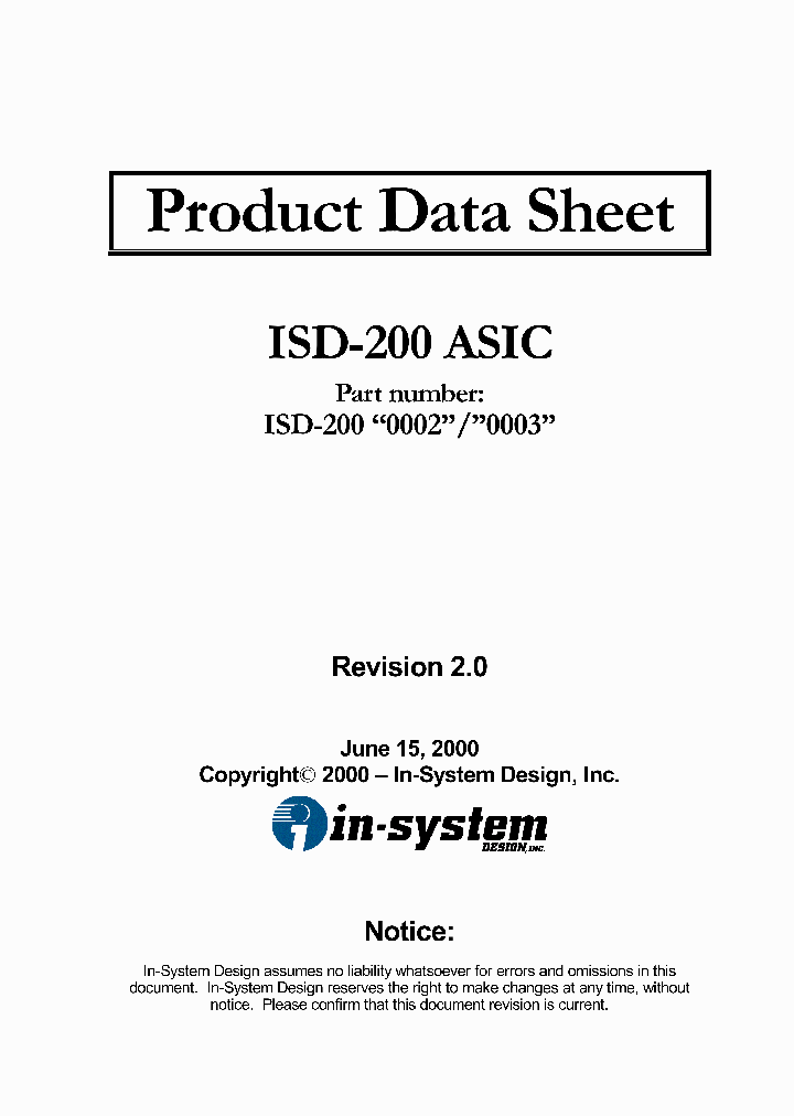 ISD-200_1081322.PDF Datasheet