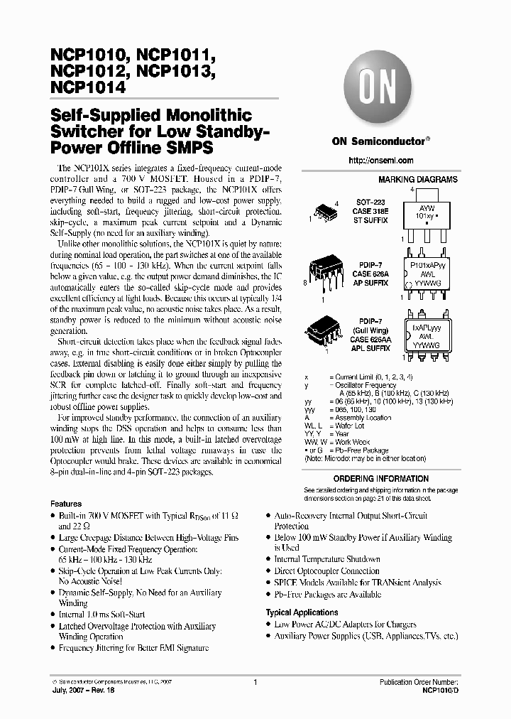 NCP1010_1082026.PDF Datasheet