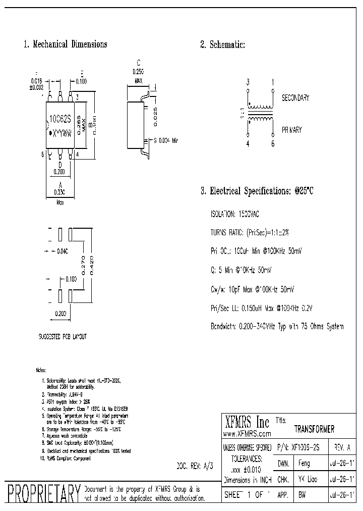 XF1006-2S11_1662053.PDF Datasheet