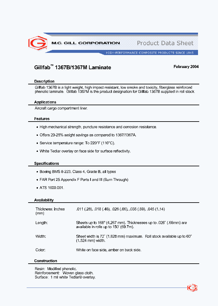 GILLFAB1367A_1091805.PDF Datasheet