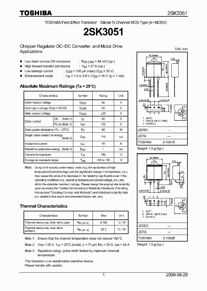 2SK3051_1670454.PDF Datasheet