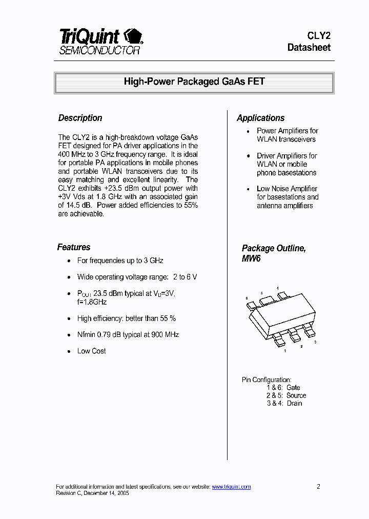 CLY2_1093074.PDF Datasheet
